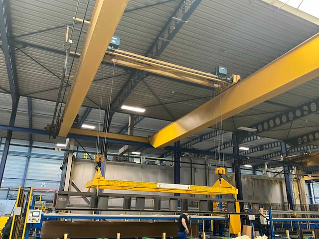 Rolbrug/bovenloophalkraan demag-jamach 2x 2,5 ton - afbeelding 7 van  22