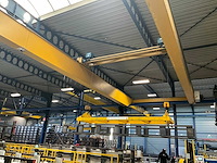 Rolbrug/bovenloophalkraan demag-jamach 2x 2,5 ton - afbeelding 10 van  22