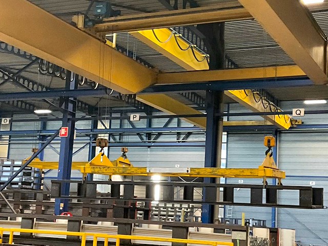Rolbrug/bovenloophalkraan demag-jamach 2x 2,5 ton - afbeelding 13 van  22