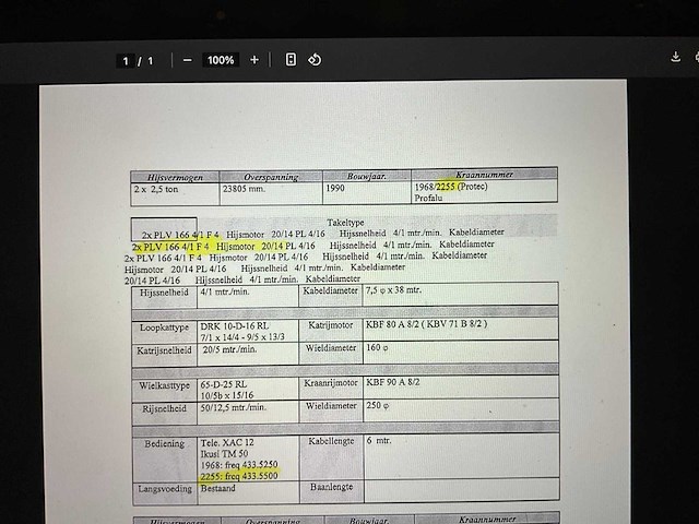 Rolbrug/bovenloophalkraan demag-jamach 2x 2,5 ton - afbeelding 14 van  22