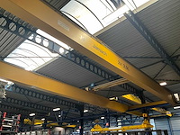 Rolbrug/bovenloophalkraan demag-jamach 2x 2,5 ton - afbeelding 12 van  22