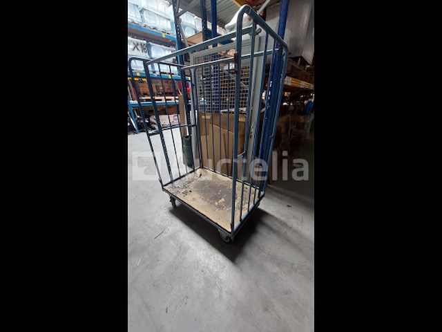 Rolcontainer blauw - afbeelding 1 van  3