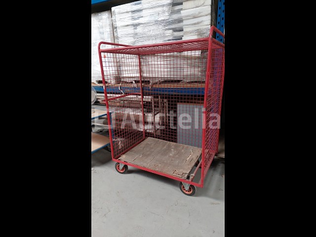 Rolcontainer rood - afbeelding 2 van  5