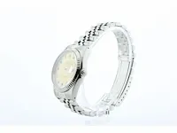 Rolex oyster perpetual datejust briljanten wijzerplaat,1991 - afbeelding 6 van  11