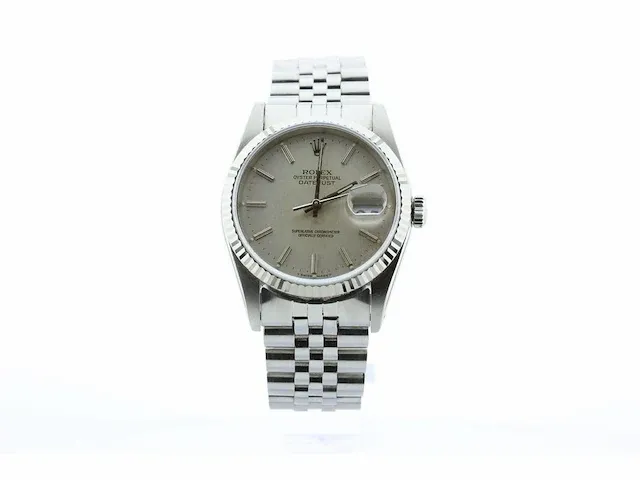 Rolex oyster perpetual datejust wijzerplaat, 1990 - afbeelding 1 van  10