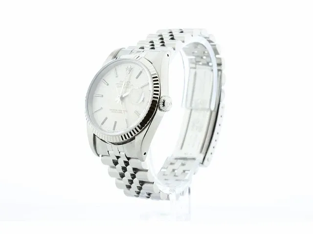 Rolex oyster perpetual datejust wijzerplaat, 1990 - afbeelding 4 van  10