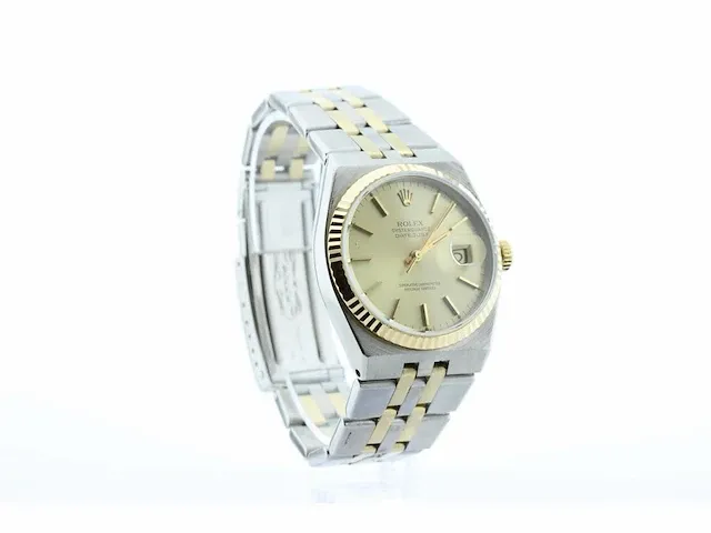 Rolex oysterquartz goud/staal - afbeelding 3 van  11