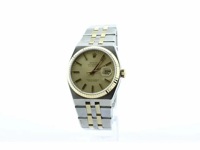 Rolex oysterquartz goud/staal - afbeelding 1 van  11