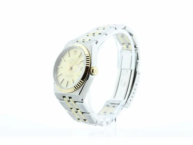 Rolex oysterquartz goud/staal - afbeelding 6 van  11