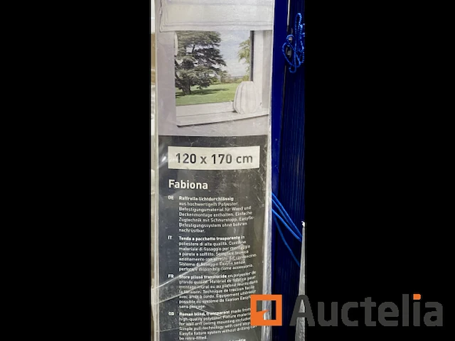 Rolgordijnen, plisségordijnen, huishoudtextiel (123 stuks) - afbeelding 2 van  21