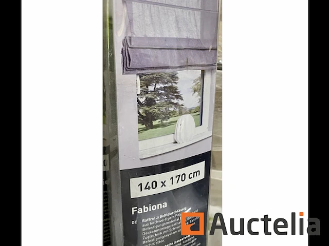 Rolgordijnen, plisségordijnen, huishoudtextiel (123 stuks) - afbeelding 10 van  21