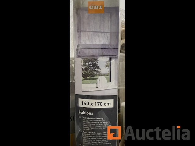 Rolgordijnen, plisségordijnen, huishoudtextiel (123 stuks) - afbeelding 18 van  21