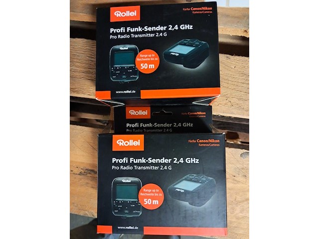 Rollei transmitter 2 stuks - afbeelding 1 van  2