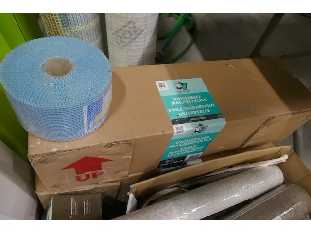 Rollen behangpapier-weefsels-magneetvlies - afbeelding 3 van  6