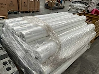 Rollen transparante bouwfolie (42x) - afbeelding 1 van  5