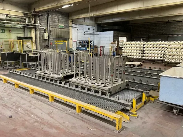 Rollenbaan voor bobijndragers (3x) - afbeelding 1 van  8