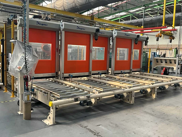 Rollenhandelinginstallatie jurgens met robot kuka kr 150 - afbeelding 2 van  113