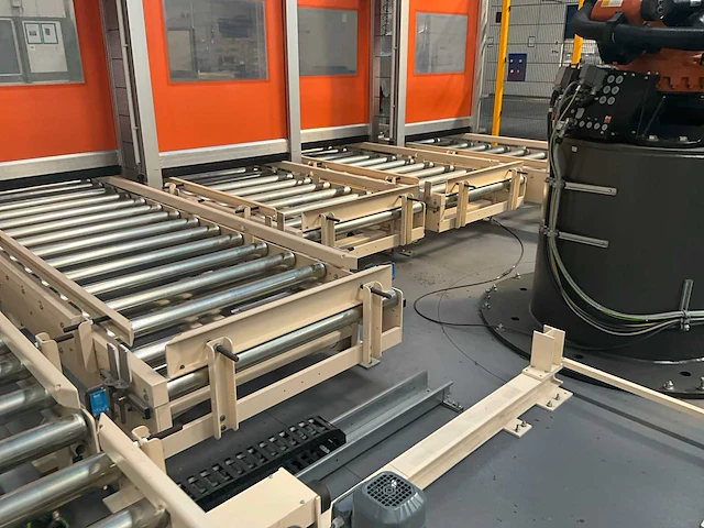 Rollenhandelinginstallatie jurgens met robot kuka kr 150 - afbeelding 59 van  113