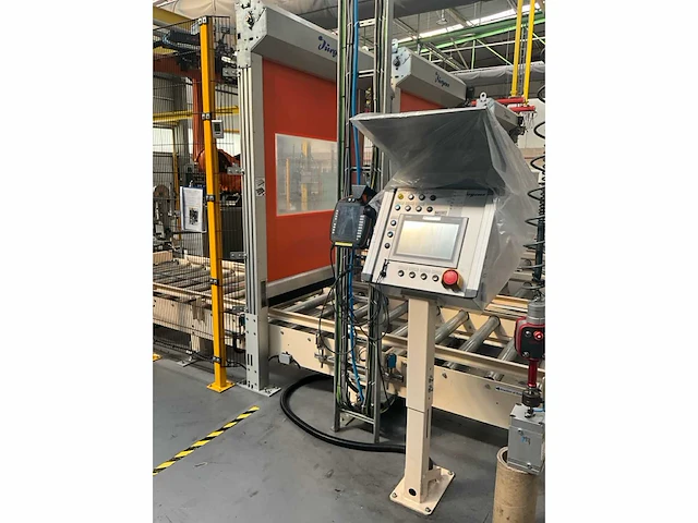 Rollenhandelinginstallatie jurgens met robot kuka kr 150 - afbeelding 70 van  113