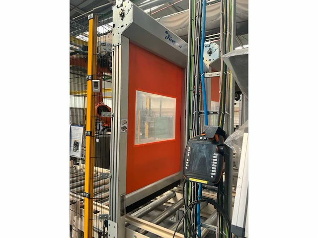 Rollenhandelinginstallatie jurgens met robot kuka kr 150 - afbeelding 76 van  113