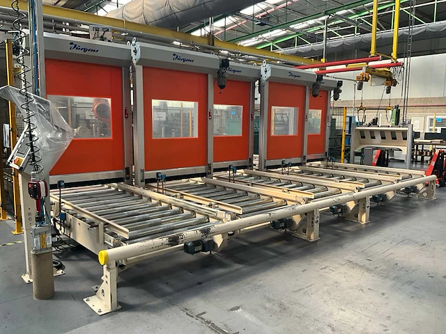Rollenhandelinginstallatie jurgens met robot kuka kr 150 - afbeelding 77 van  113