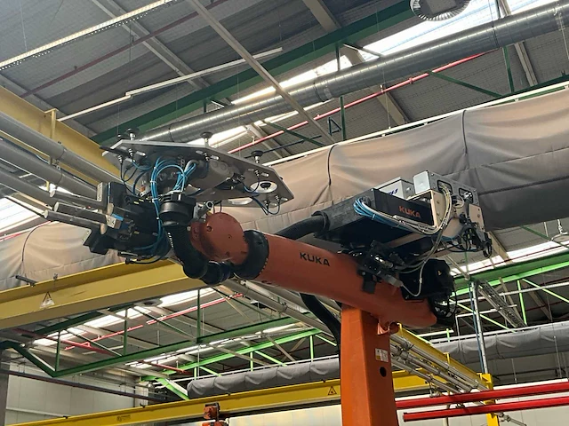 Rollenhandelinginstallatie jurgens met robot kuka kr 150 - afbeelding 7 van  113