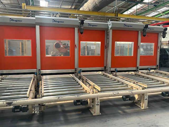 Rollenhandelinginstallatie jurgens met robot kuka kr 150 - afbeelding 83 van  113