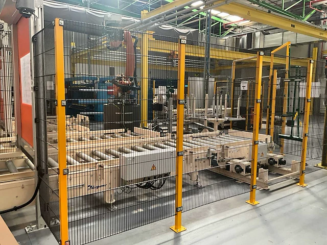 Rollenhandelinginstallatie jurgens met robot kuka kr 150 - afbeelding 92 van  113