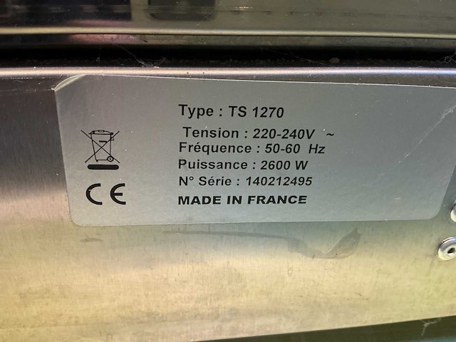 Rollergrill ts1270 grill oven (2x) - afbeelding 4 van  4