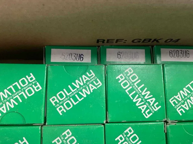 Rollway 6203ug kogellager (140x) - afbeelding 2 van  4