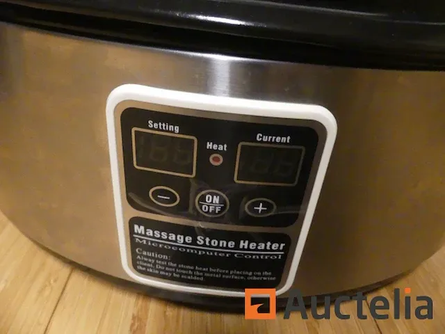 Roltafel en inhoud: massagesteenverwarming, handdoekwarmer,... - afbeelding 6 van  7