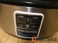 Roltafel en inhoud: massagesteenverwarming, handdoekwarmer,... - afbeelding 6 van  7