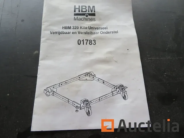 Roltafel om een machine te verplaatsen - afbeelding 4 van  5