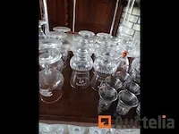 Roltafel op wielen, tafel, glazen, plat - afbeelding 2 van  27
