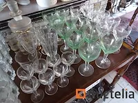 Roltafel op wielen, tafel, glazen, plat - afbeelding 5 van  27