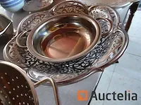 Roltafel op wielen, tafel, glazen, plat - afbeelding 8 van  27