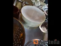 Roltafel op wielen, tafel, glazen, plat - afbeelding 9 van  27