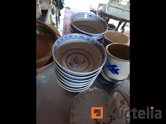 Roltafel op wielen, tafel, glazen, plat - afbeelding 10 van  27