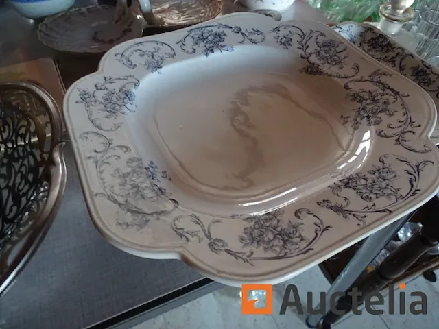 Roltafel op wielen, tafel, glazen, plat - afbeelding 13 van  27