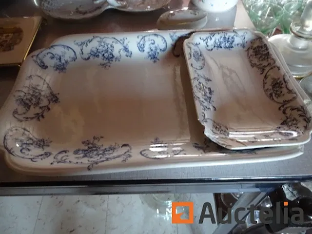 Roltafel op wielen, tafel, glazen, plat - afbeelding 15 van  27