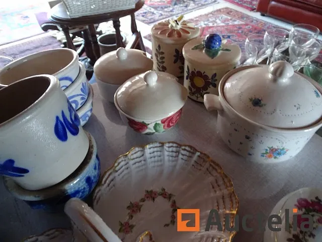 Roltafel op wielen, tafel, glazen, plat - afbeelding 16 van  27