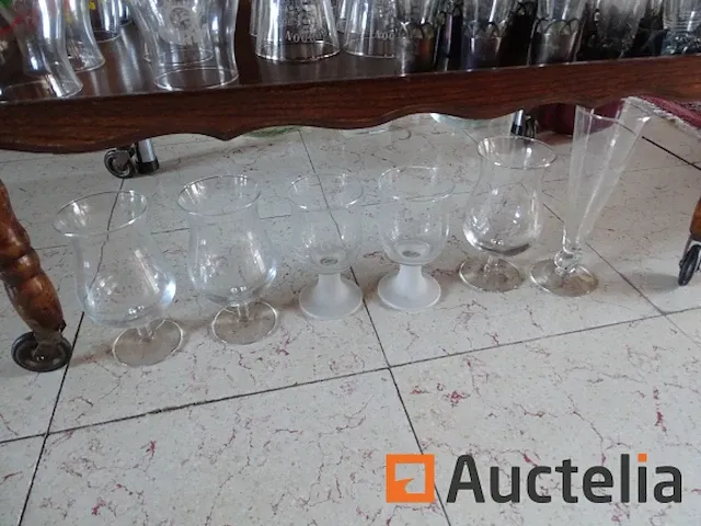 Roltafel op wielen, tafel, glazen, plat - afbeelding 21 van  27