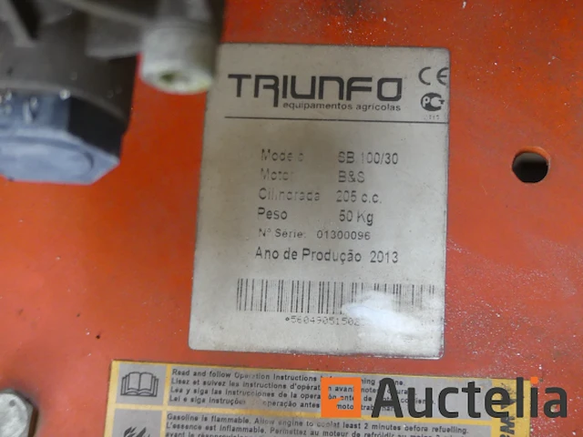 Roltafel thermische sproeier tainfo sb 100/30 - afbeelding 6 van  9
