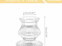 Romadedi glazen kandelaar - afbeelding 2 van  4