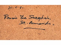 Romain de saegher - pastelkrijt op papier - afbeelding 6 van  6