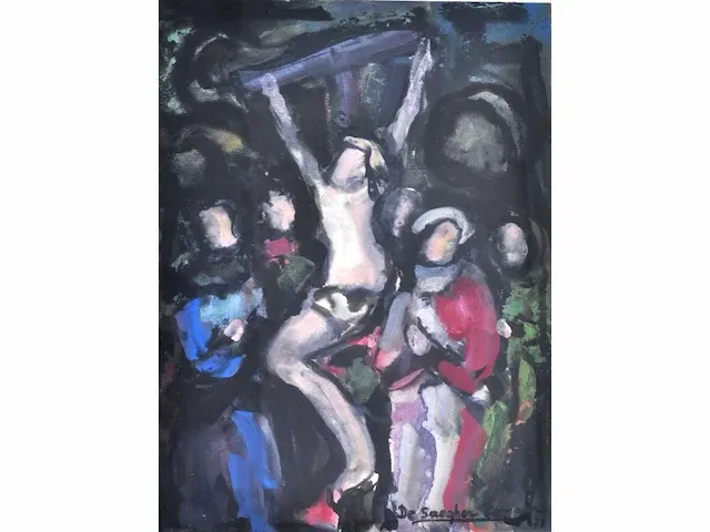 Romain de saegher (1907-1986) - origineel - afbeelding 1 van  8