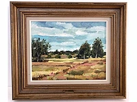 Romain vael - landschap - olie op doek - afbeelding 2 van  7