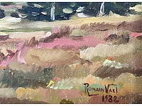 Romain vael - landschap - olie op doek - afbeelding 3 van  7