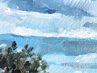 Romain vael - landschap - olie op doek - afbeelding 6 van  7
