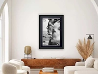 Romy schneider & alain delon - la piscine 1969. - fine art photography - luxe houten lijst 70x50 cm - gelimiteerde oplage van 30 stuks - afbeelding 8 van  8
